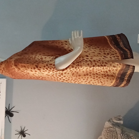 Mirror image vintage Leopard Blouse 1X - Picture 5 of 13